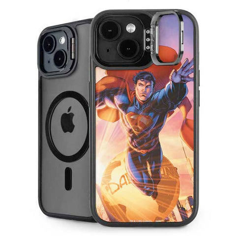 DC Comics Superman Unchained #1 75th Anniversary Cover Art by Jim Lee iPhone 15 Kickstand Case